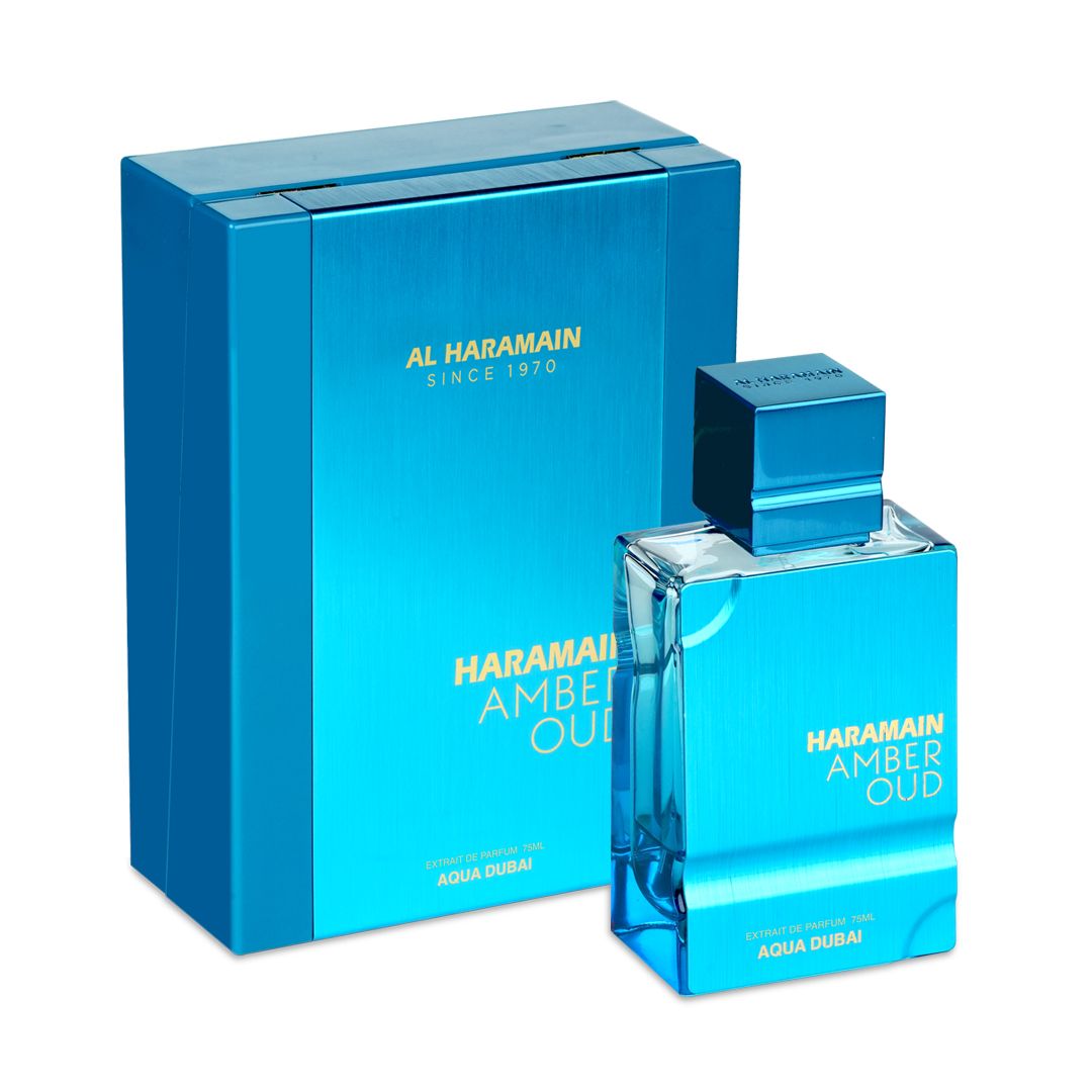 Haramain Amber Oud Aqua Dubai, 75ml, Extrait De Parfum